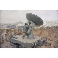 Antenne parabolique du 12e RA, Beyrouth.