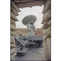 Antenne parabolique du 12e RA, Beyrouth.