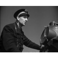 Dragueurs de mines dans l'Atlantique.