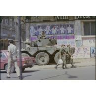 Automitrailleuse de l'armée libanaise, Beyrouth.