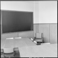 Vue intérieure des bâtiments de l'état-major de l'armée de Terre de Ben Aknoun.