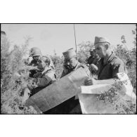 Poste de commandement du 1er GTM.