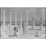 Ile de Kos, l'Asclépeion (image floue).