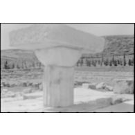 Ile de Kos, l'Asclépeion (image floue).