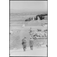 Ile de Kos, l'Asclépeion (image floue).