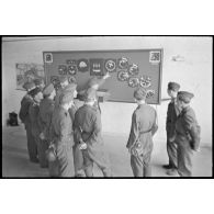Instruction sur les instruments de bords d'un bombardiers Junkers Ju-88 au sein du II./LG1 (Lehrgeschwader 1).