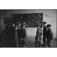 Instruction sur les instruments de bords d'un bombardiers Junkers Ju-88 au sein du II./LG1 (Lehrgeschwader 1).