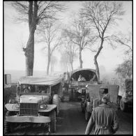 La bataille pour Belfort : libération de Montbéliard par la 1re armée française.