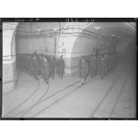 La drôle de guerre : les activités au sein de l'ouvrage fortifié du Hackenberg, ouvrage majeur de la ligne Maginot.