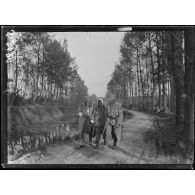 Affrontements le long du canal de la Somme, octobre 1916.