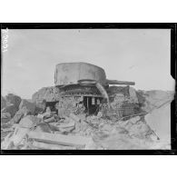Zeebruges, Belgique. Canon allemand. [légende d'origine]