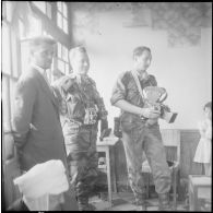 Portrait de deux reporters du SCA d'Alger.