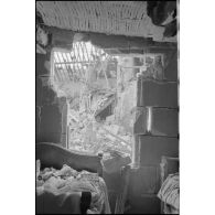 Ruines dans une grande ville proche ou dans Reims.