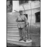 La visite de Salonique par le général Guillaumat et le Premier ministre grec Elefthérios Vénizélos.