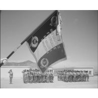 Inauguration d'une stèle à la mémoire du colonel Giard.