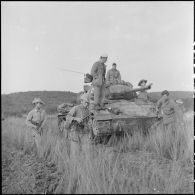 Le char M24 Chaffee "Verdun".