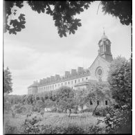 Vue d'ensemble de la caserne Marbot, une des implantations de l'école technique de Tulle.