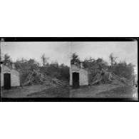 Un des trois 120 long établis à Carency. [légende d'origine]