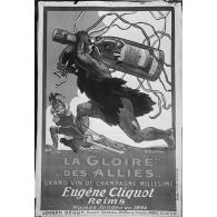 Paris. Musée Leblanc. Affiche française. La gloire des alliés. [légende d'origine]