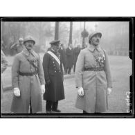 [Paris. Cérémonie du 11 novembre.]