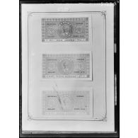 Paris. Musée Leblanc. Papier monnaie des Indes. [légende d'origine]