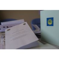 Contenu des cours d'une formation juridique à Ouallam, au Niger.