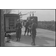 L'armée d'armistice : exercice de la compagnie de transmissions 8/16 de Montpellier (Hérault).