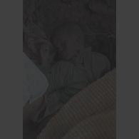 Portrait d'un enfant mort, mis en terre dans une fosse commune à Goma.