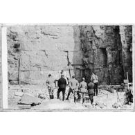 La messe dans la carrière. [légende d'origine]<br>