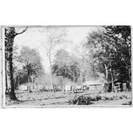 Les échelons à Baleicourt. [légende d'origine]