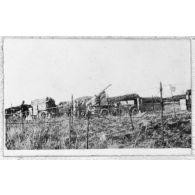 Auto canon contre avions. [légende d'origine]