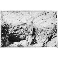 Abris des fantassins. [légende d'origine]