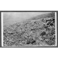 Tranchées boches vers Douaumont. Verdun. Attaque du Poivre. [légende d'origine]