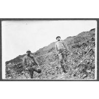 Tranchées boches. Verdun. Attaque du Poivre. [légende d'origine]