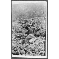 Tranchées boches. Verdun. Attaque du Poivre. [légende d'origine]