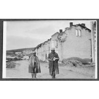 Blessés. Belleville. [légende d'origine]