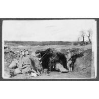 Installation des pièces. Paissy. [légende d'origine]