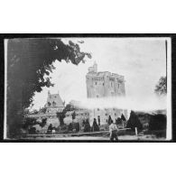 Le repos à Vez. [légende d'origine]