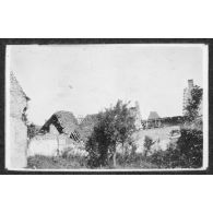 Maisons de Reninghe. [légende d'origine]