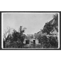 Maisons de Reninghe. [légende d'origine]