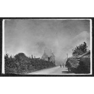 Une marmite dans le château. Reninghe. [légende d'origine]