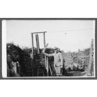 Signal boche d'alerte contre les gaz. L'Yser. [légende d'origine]