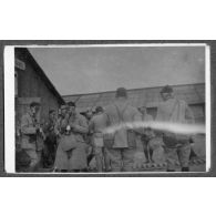 Exercice de Draëger. Yser. [légende d'origine]