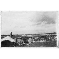 Pièce de 75 sous casemate. [légende d'origine]