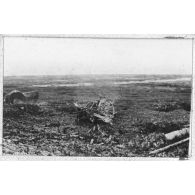 Un 75 du 35e retourné par un 150. [légende d'origine]