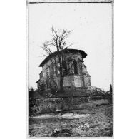 L'église des Hurlus. [légende d'origine]