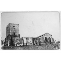 L'église de Marson. [légende d'origine]