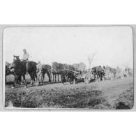 Mitrailleuses. Camp de Mailly. [légende d'origine]