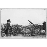 Le Zeppelin de Révigny. [légende d'origine]