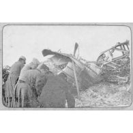 Le Zeppelin de Révigny. [légende d'origine]